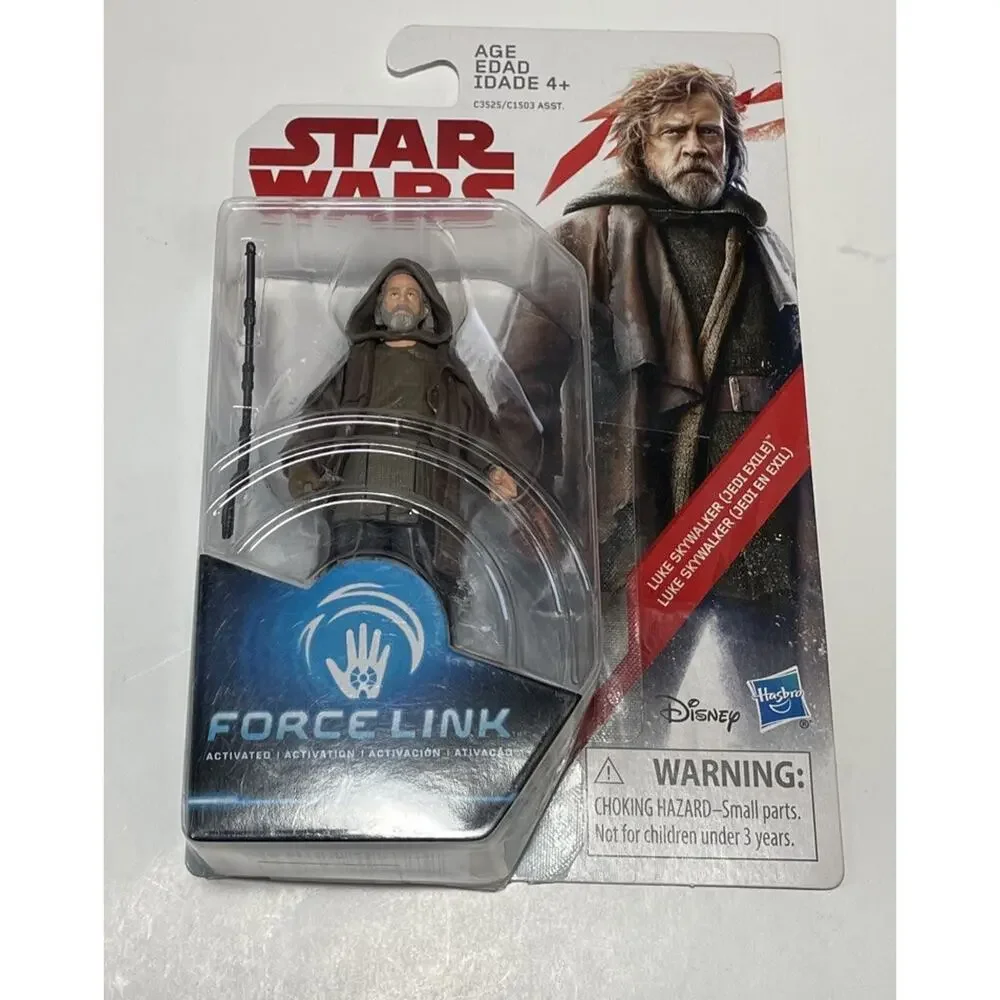 Star Wars Force Link Starter Set Action Figures-Kylo Ren- (2) Luke Skywalkers